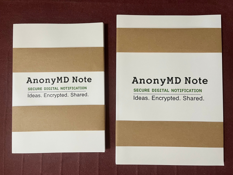 AnonyMD Security Notebook: Privacy in Practice, Supporting Moldova